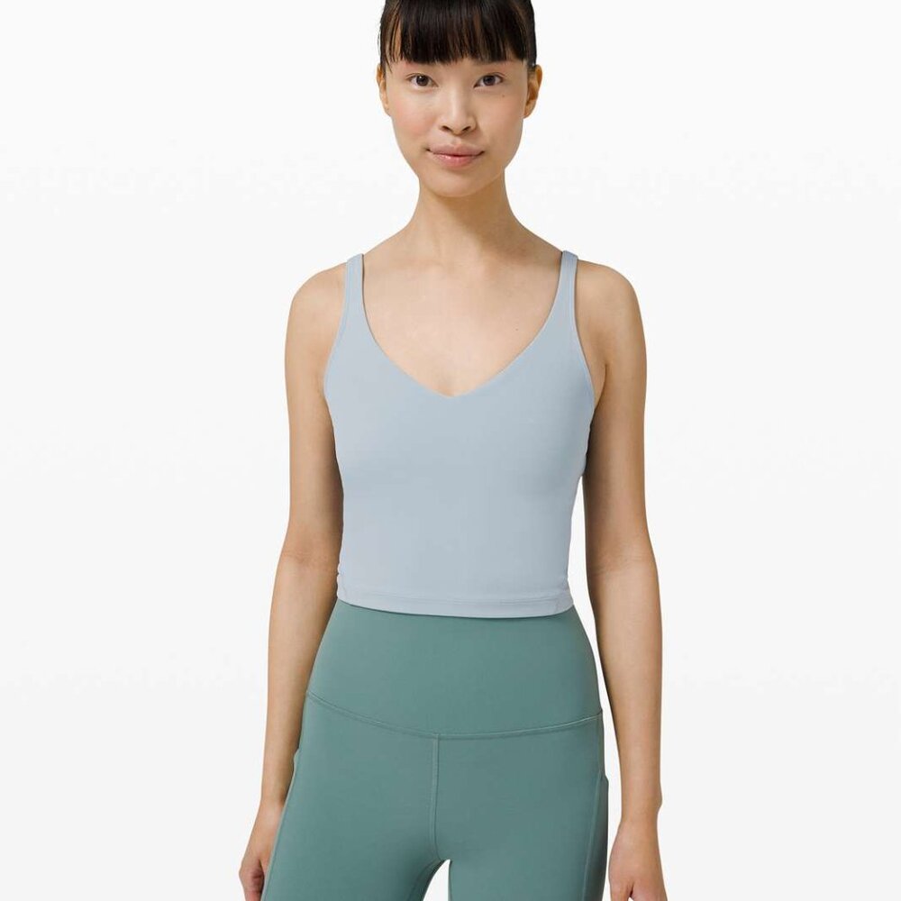 Lululemon Align Tank Size 12 Chambray Blue EUC